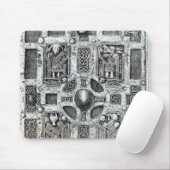 Buch-Schrein oder Cumdach von Molaise, c.1001-1025 Mousepad (Mit Mouse)