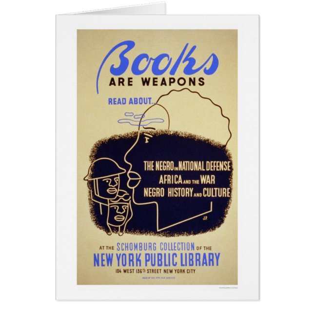 Buch-Schwarze Afrika WWII WPA 1943 (Vorne)