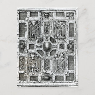 Buch-Shrine oder Cumdach von Molaise, c.1001-1025 Postkarte