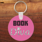 Buch Silver Diva Schlüsselanhänger (pink) (Vorderseite)