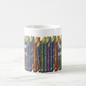 Buch-Speicher-Entwurfs-Kaffee-Tassen Kaffeetasse (Mittel)
