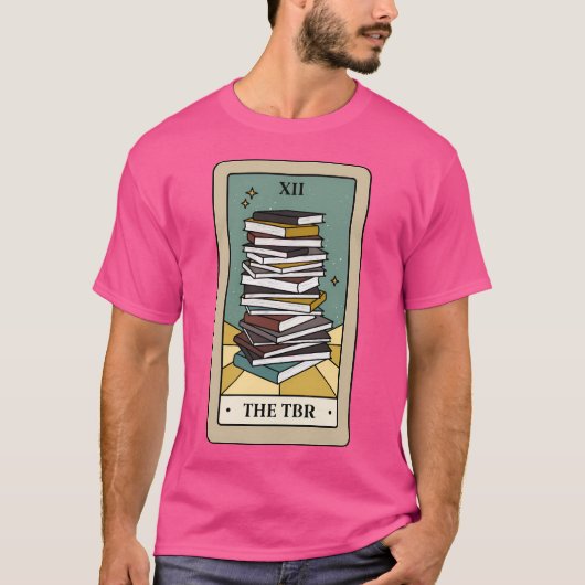 Buch-Tarot Die TBR T-Shirt (Vorderseite)