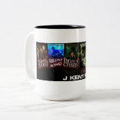 Buch-Tasse J Kent Holloway Zweifarbige Tasse (Vorderseite Links)