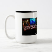 Buch-Tasse J Kent Holloway Zweifarbige Tasse (Links)