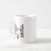 Buch-Turm Kaffeetasse (Vorderseite Links)