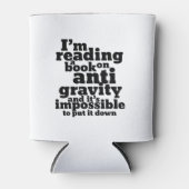 Buch über Anti Gravity Funny Science Geek Puns Dosenkühler (Vorderseite)