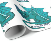 Buch-Umarmung Bookwyrm Geschenkpapier (Rolleneckpunkt)
