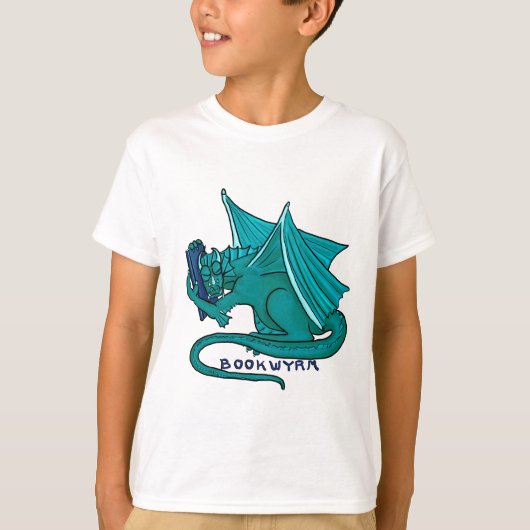 Buch-Umarmung Bookwyrm T-Shirt (Vorderseite)