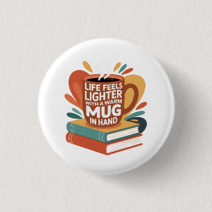 Buch und Brew Bliss Button