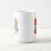 Buch und Brew Bliss Kaffeetasse (Mittel)