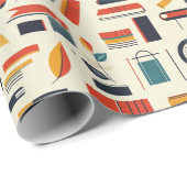 Buch- und Schulumschlagpapier Geschenkpapier (Rolleneckpunkt)