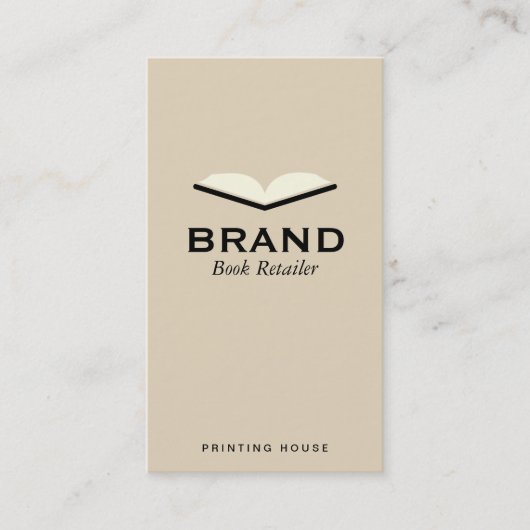 Buch Visitenkarte (Vorderseite)