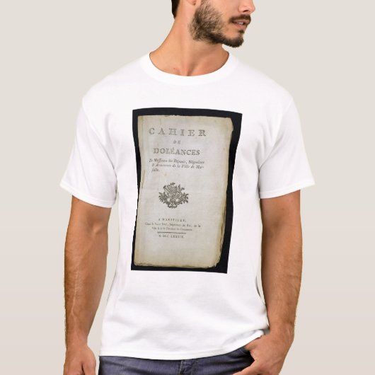 Buch von Beanstandungen T-Shirt (Vorderseite)