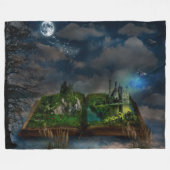 BUCH VON FANTASY FLEECEDECKE (Vorderseite (Horizontal))