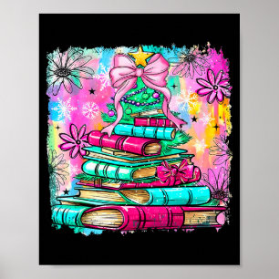 Buch Weihnachtsbaumlichter Lehrer Bibliothekar Buc Poster
