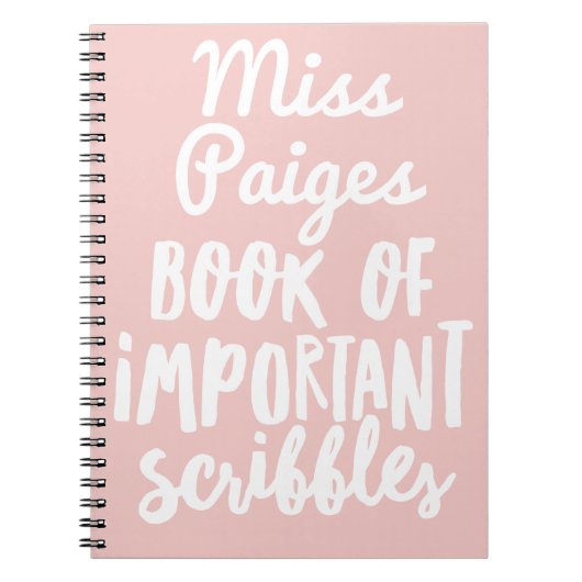 BUCH WICHTIGER SKRIBBLES (Vorderseite)