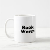 Buch-Wurm-Kaffee-Tasse Kaffeetasse (Links)