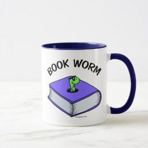 Buch-Wurm Tasse