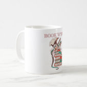 Buch Wyrm Kaffeetasse (Vorderseite Links)