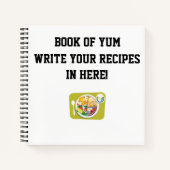 "Buch Yum" Rezept Buch (Vorderseite)