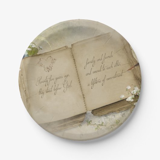 Buch zum 75. Jahrestag Pappteller (Vorderseite)