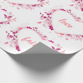 Buch zum Thema Glaube, Hoffnung und Liebe Geschenkpapier (Ecke)