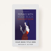 Buchabdeckung | Autor-Buch-Startaktion Ausweis (Rückseite)