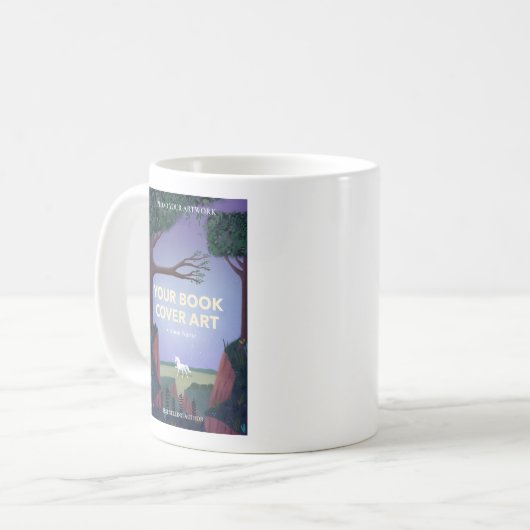 Buchabdeckung | Autor-Buch-Startaktion Kaffeetasse (Vorderseite Links)