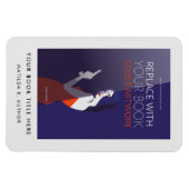 Buchabdeckung | Autor-Buch-Startaktion Magnet (Horizontal)