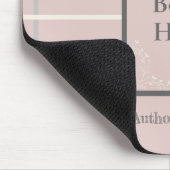 Buchabdeckung - passendes Mauspad (Ecke)