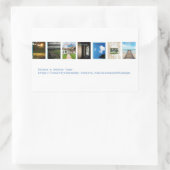 Buchabdeckung Rechteckiger Aufkleber (Tasche)