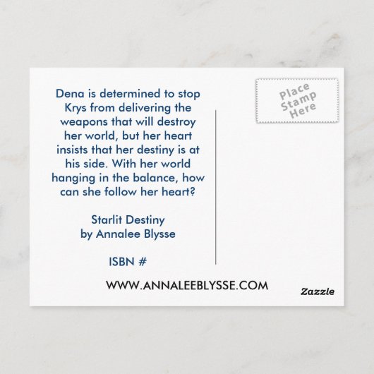 Buchabdeckung Werbematerial schwarzer Hintergrund Postkarte (Rückseite)