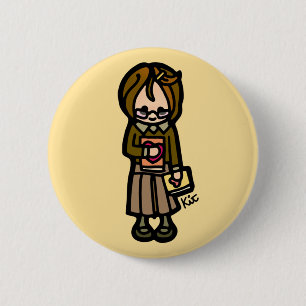 Buchabzeichen Button