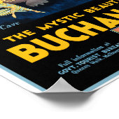 Buchan Caves Australia Vintage Poster (Ecke)