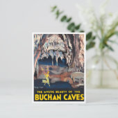 Buchan Höhlen Australien Jahrtausende Reise Postkarte (Stehend Vorderseite)