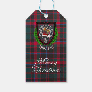 Buchan Scottish Clan Tartan & Crest Geschenkanhänger
