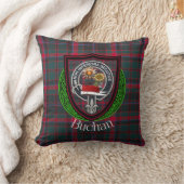 Buchan Scottish Clan Tartan & Crest Kissen (Decke)