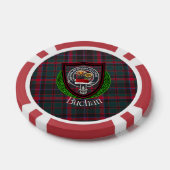 Buchan Scottish Clan Tartan & Crest Pokerchips (Einzeln)