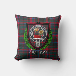 Buchan Scottish Clan Tartan Wappen Kissen