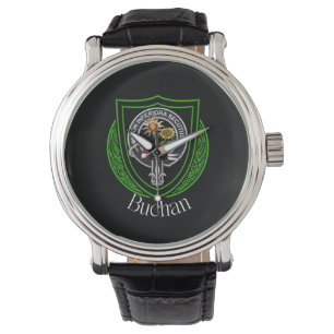 Buchan Scottish Clan Wappen Armbanduhr