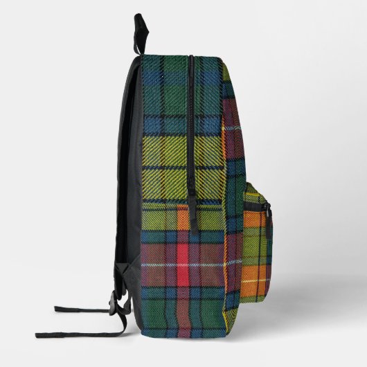 Buchanan Ancient Tartan Pattern Bedruckter Rucksack (Links)