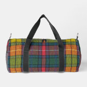 Buchanan Ancient Tartan Pattern Duffle Bag (Rückseite)