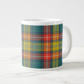 Buchanan Ancient Tartan Pattern Jumbo-Tasse (Vorderseite Rechts)