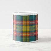 Buchanan Ancient Tartan Pattern Jumbo-Tasse (Vorderseite)