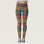 Buchanan Ancient Tartan Pattern Leggings (Vorderseite)