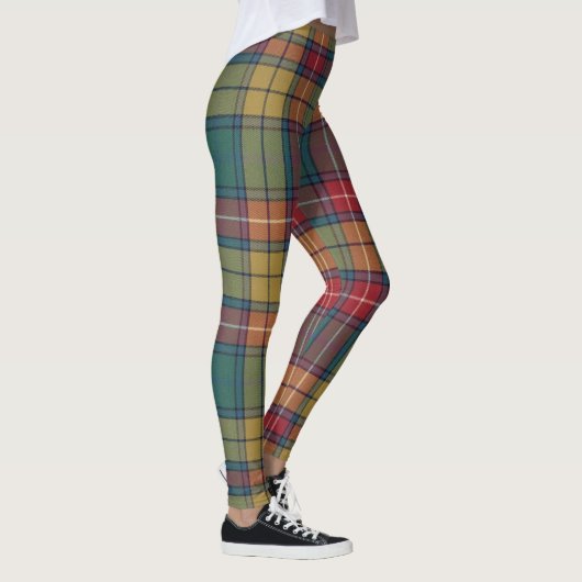 Buchanan Ancient Tartan Pattern Leggings (Rechts)