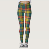 Buchanan Ancient Tartan Pattern Leggings (Vorderseite)