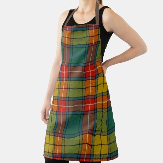 Buchanan Ancient Tartan Pattern Schürze (InSitu)