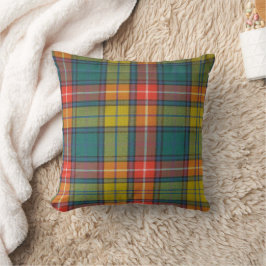 Buchanan Ancient Tartan Pattern Throw Kissen