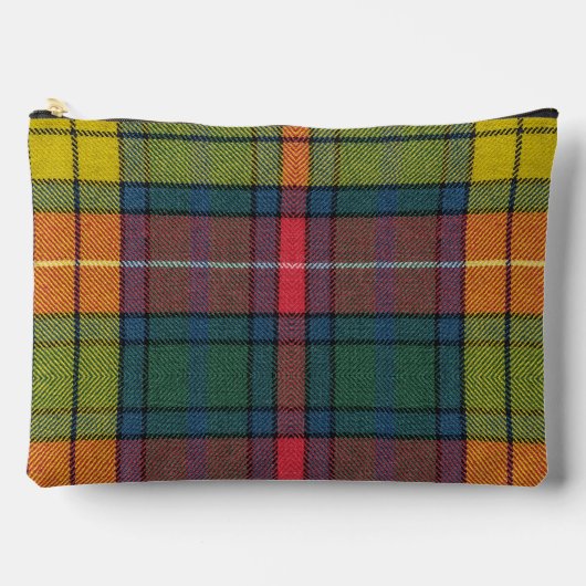 Buchanan Ancient Tartan Pattern Zubehörtasche (Vorderseite)